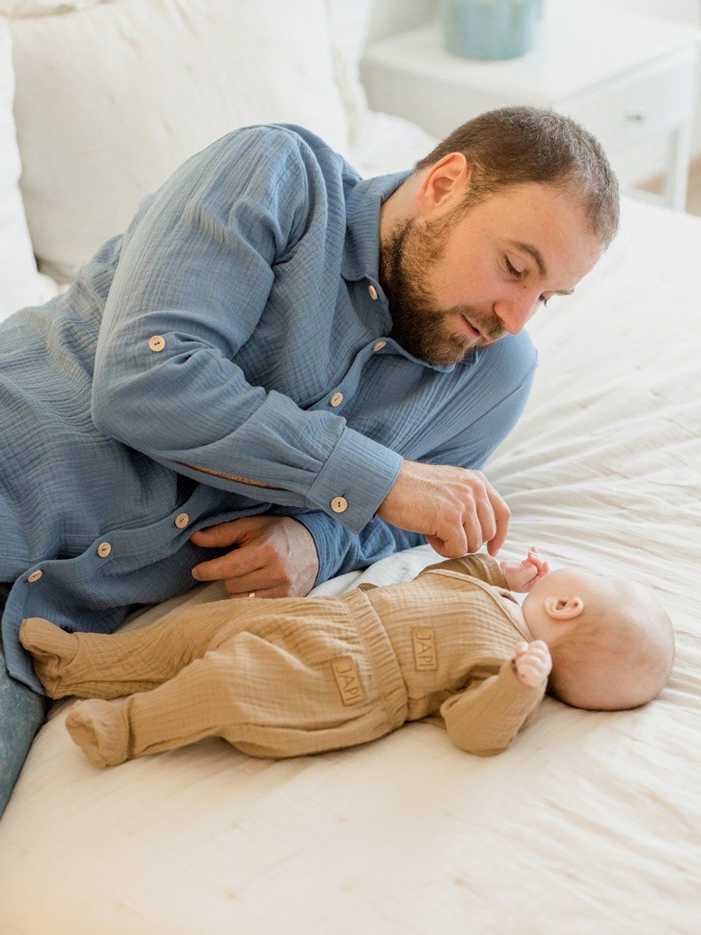 mušelínové oblečenie pre bábätká