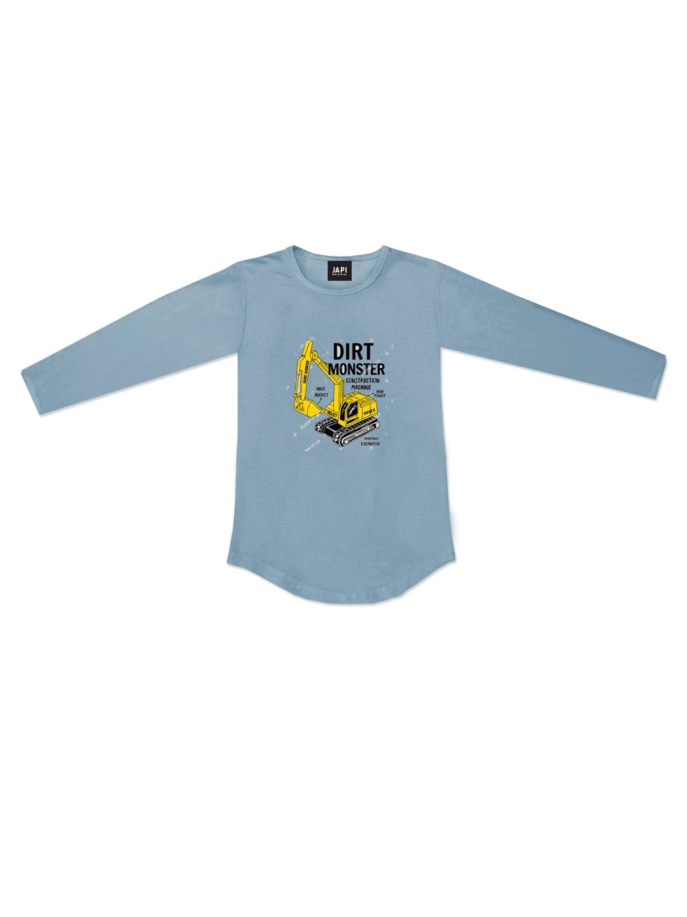 Dječja majica dugih rukava MONSTER