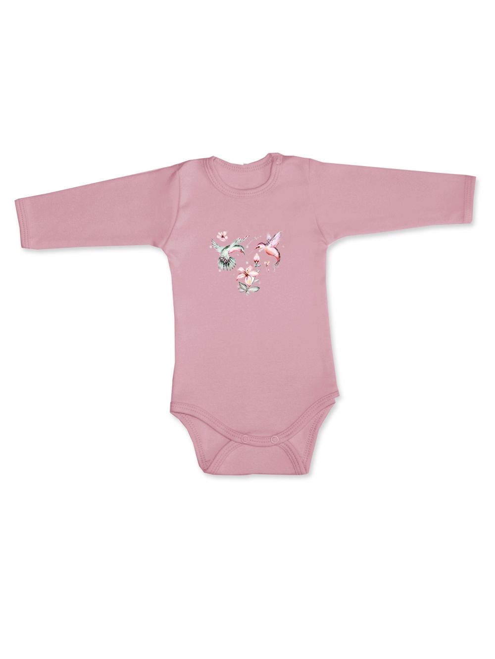 Dječji bodiji dugih rukava BIRDS