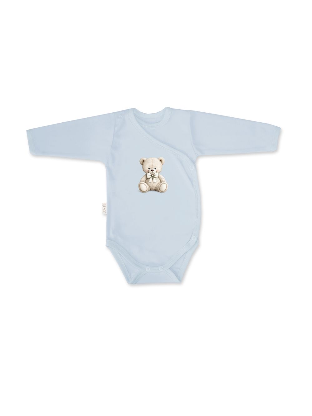 Dječji bodiji dugih rukava na omatanje LITTLE BEAR