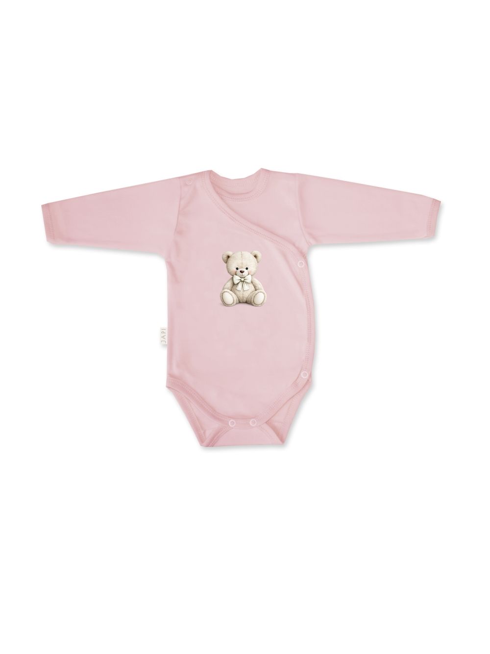 Dječji bodiji dugih rukava na omatanje LITTLE BEAR