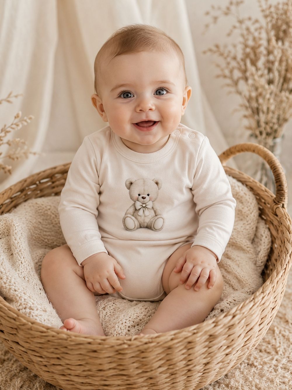 Dječji bodiji LITTLE BEAR dugih rukava