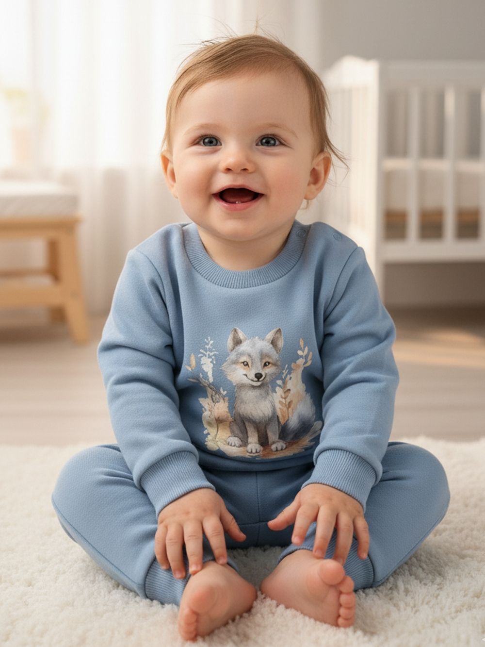 Dječji pulover + hlače LITTLE WOLF