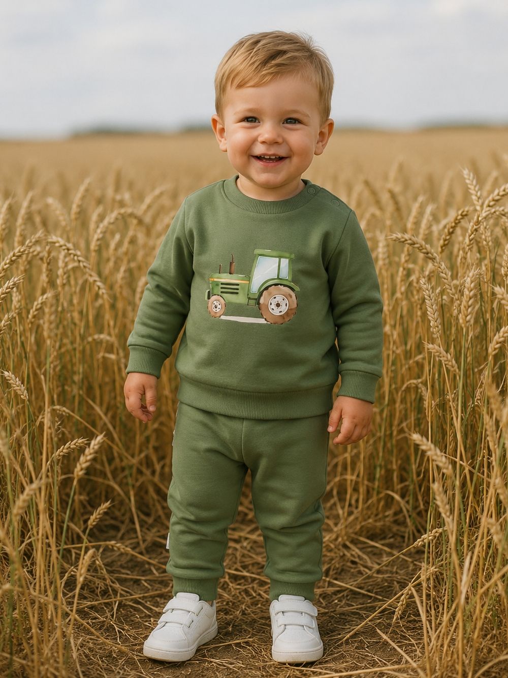 Dječji pulover + hlače TRACTOR