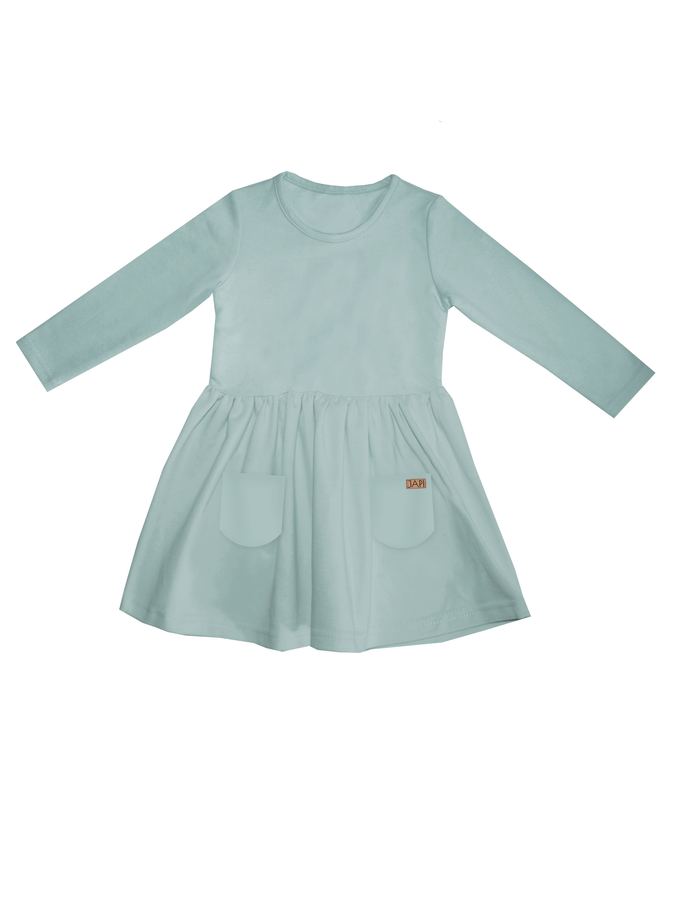 Djevojačka haljina dugih rukava 1F GIRLS COLORS