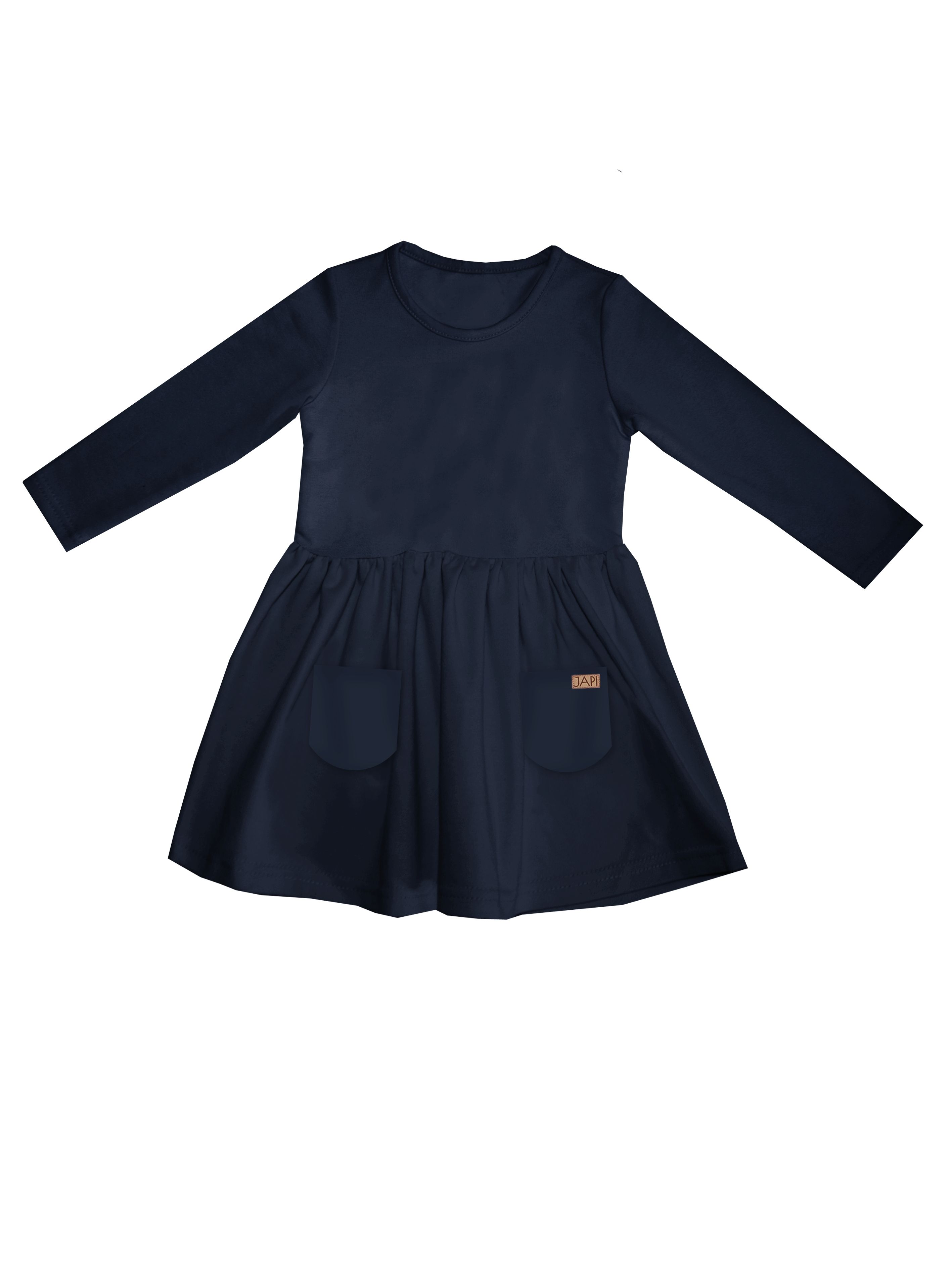 Djevojačka haljina dugih rukava 1F GIRLS COLORS