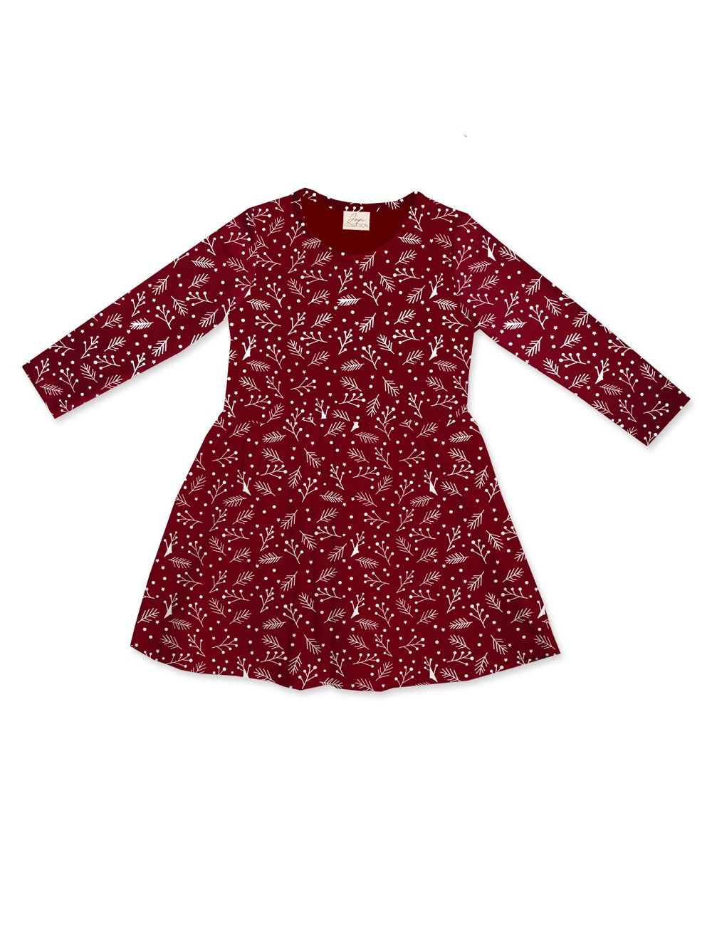 Djevojačka haljina dugih rukava  FOREST DREAM