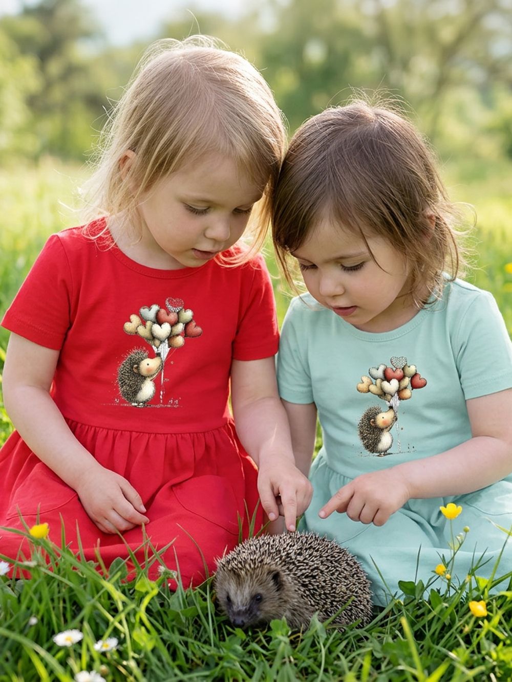 Djevojačka haljina s kratkim rukavima BALLOONS