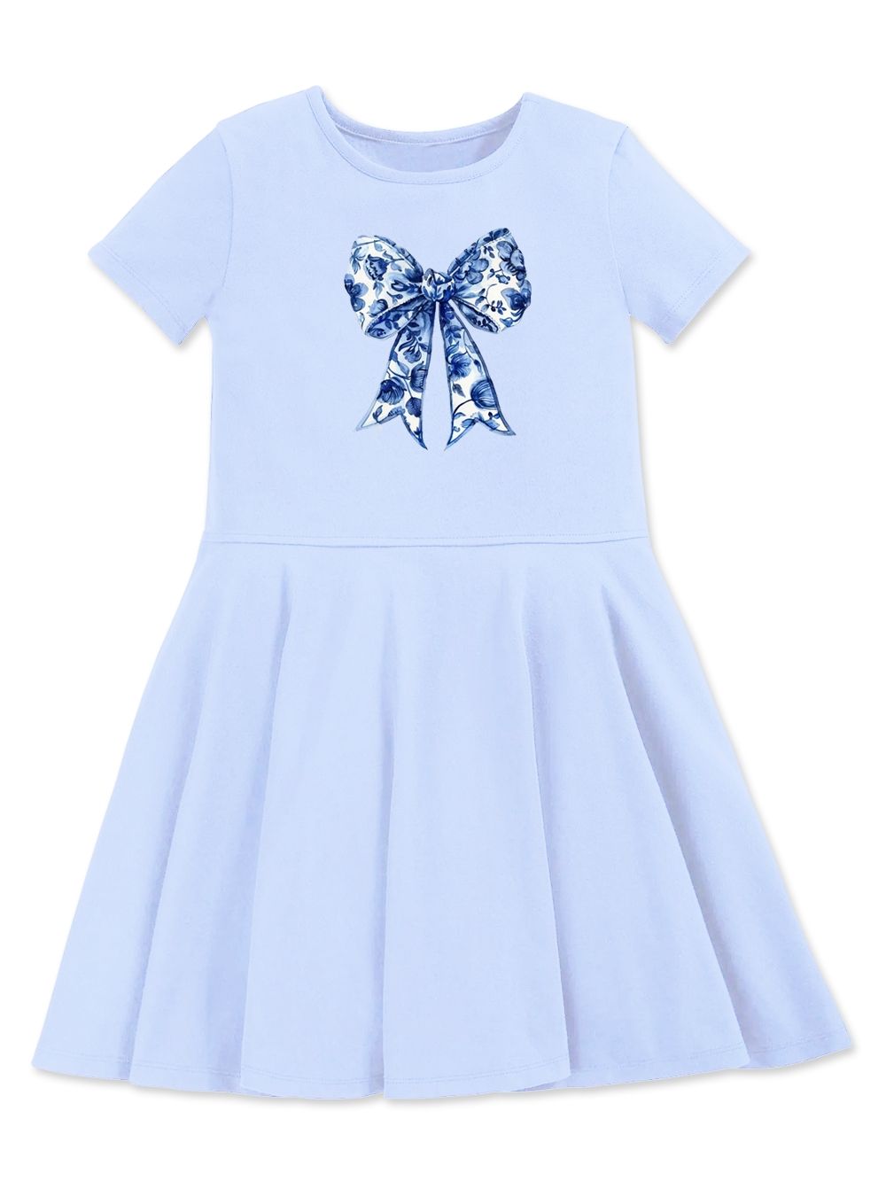 Djevojačka haljina s kratkim rukavima CHIC in BLUE