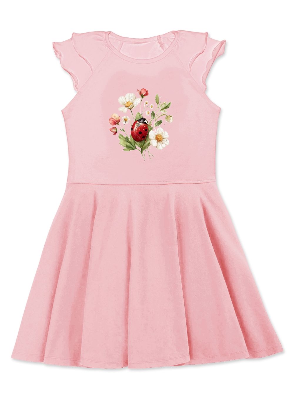 Djevojačka haljina s kratkim rukavima  LADY BIRDS