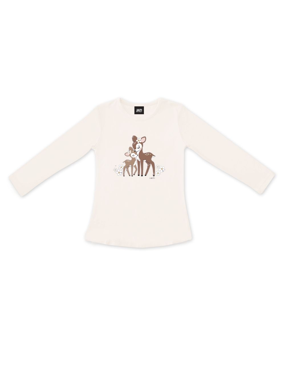 Dievčenské tričko s dlhým rukávom