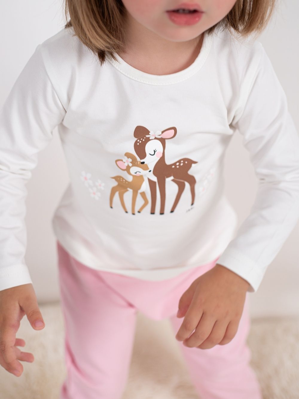 Djevojačka majica s dugim rukavima Bambi