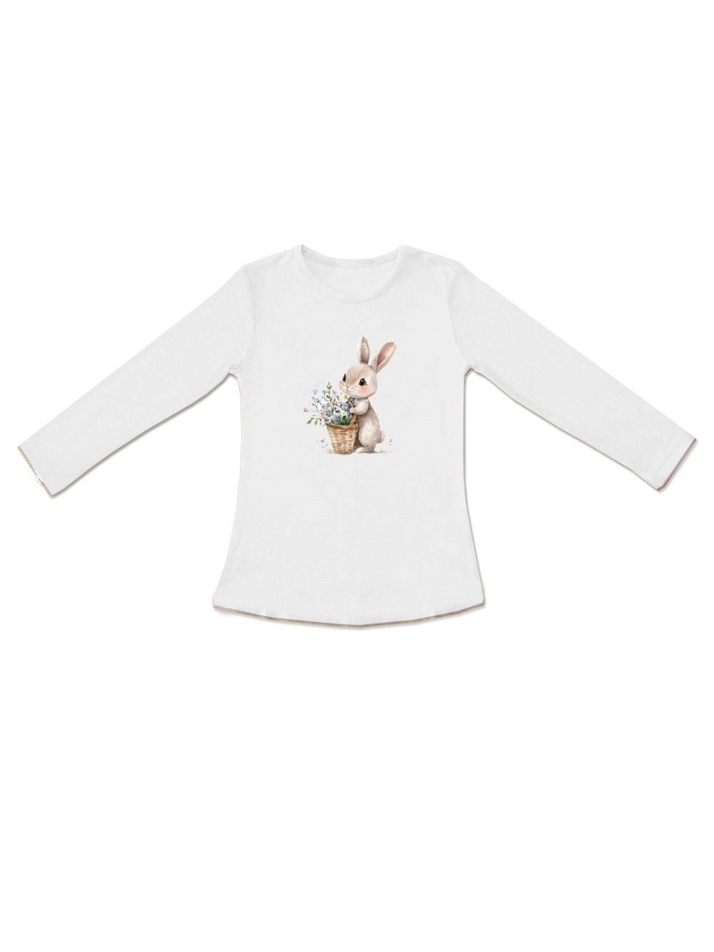 Djevojačka majica s dugim rukavima BUNNY