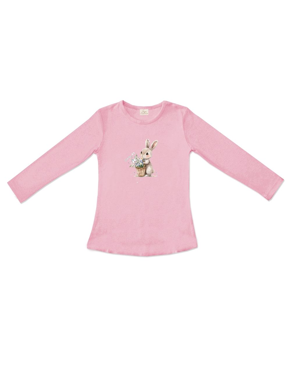 Djevojačka majica s dugim rukavima BUNNY