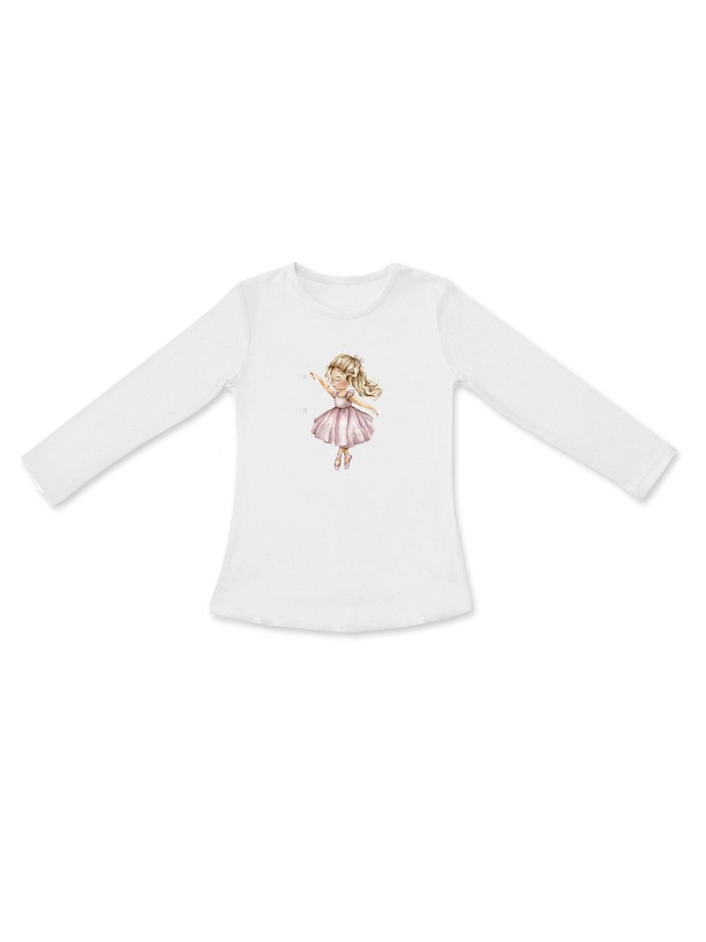 Djevojačka majica s dugim rukavima DOLL