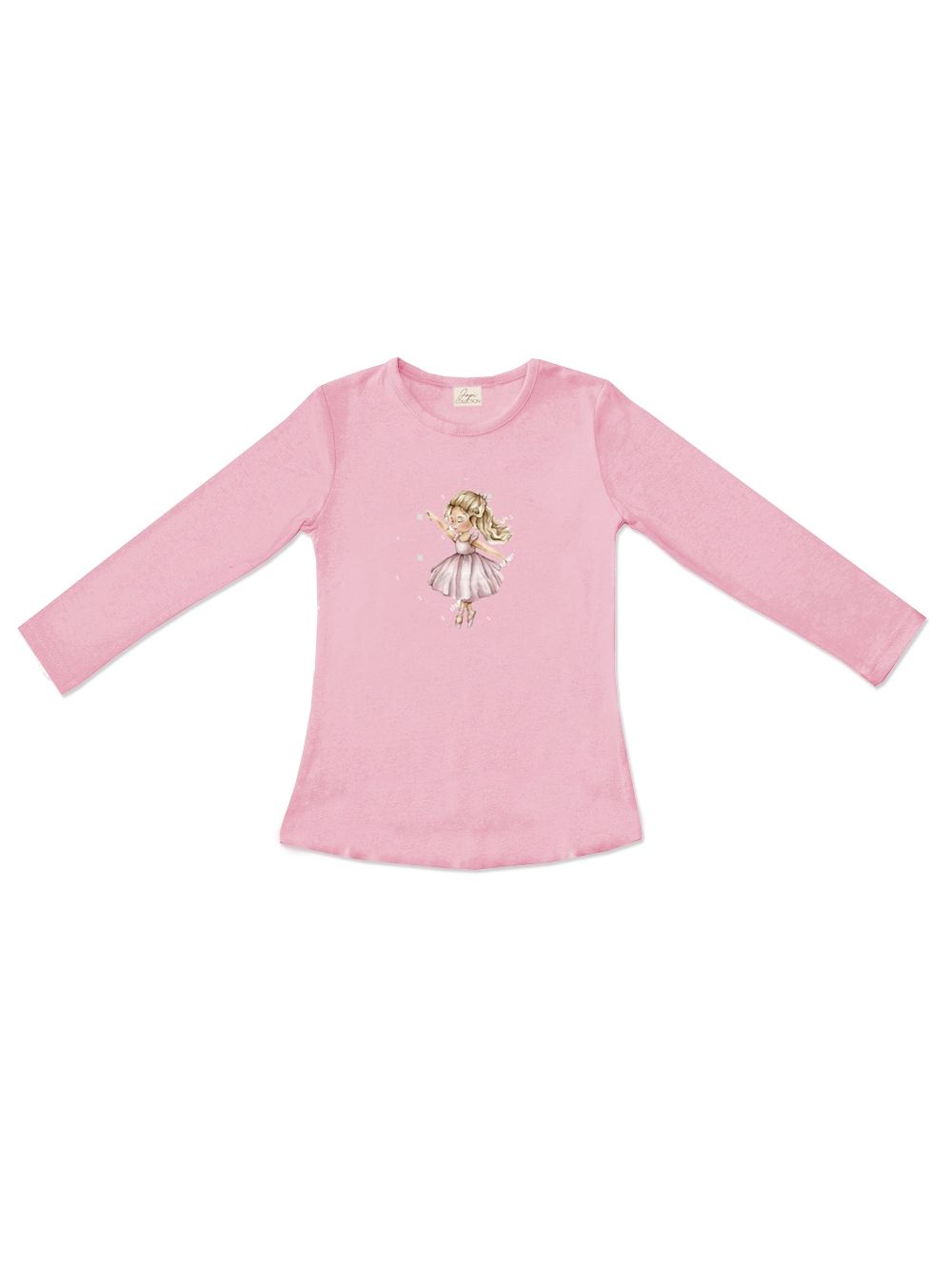 Djevojačka majica s dugim rukavima DOLL