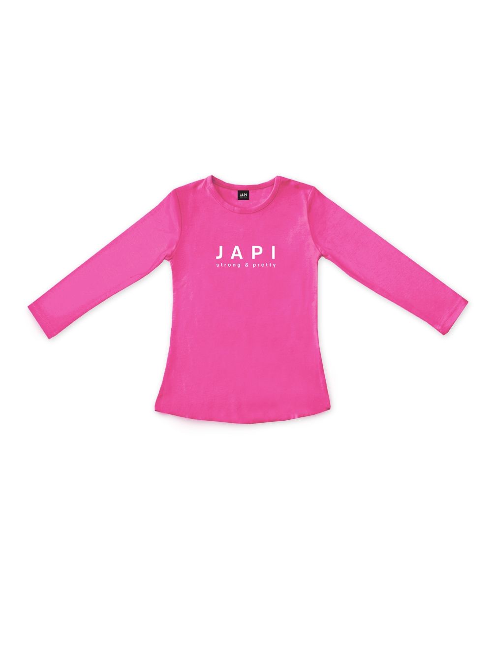 Dievčenské tričko s dlhým rukávom PRETTY 