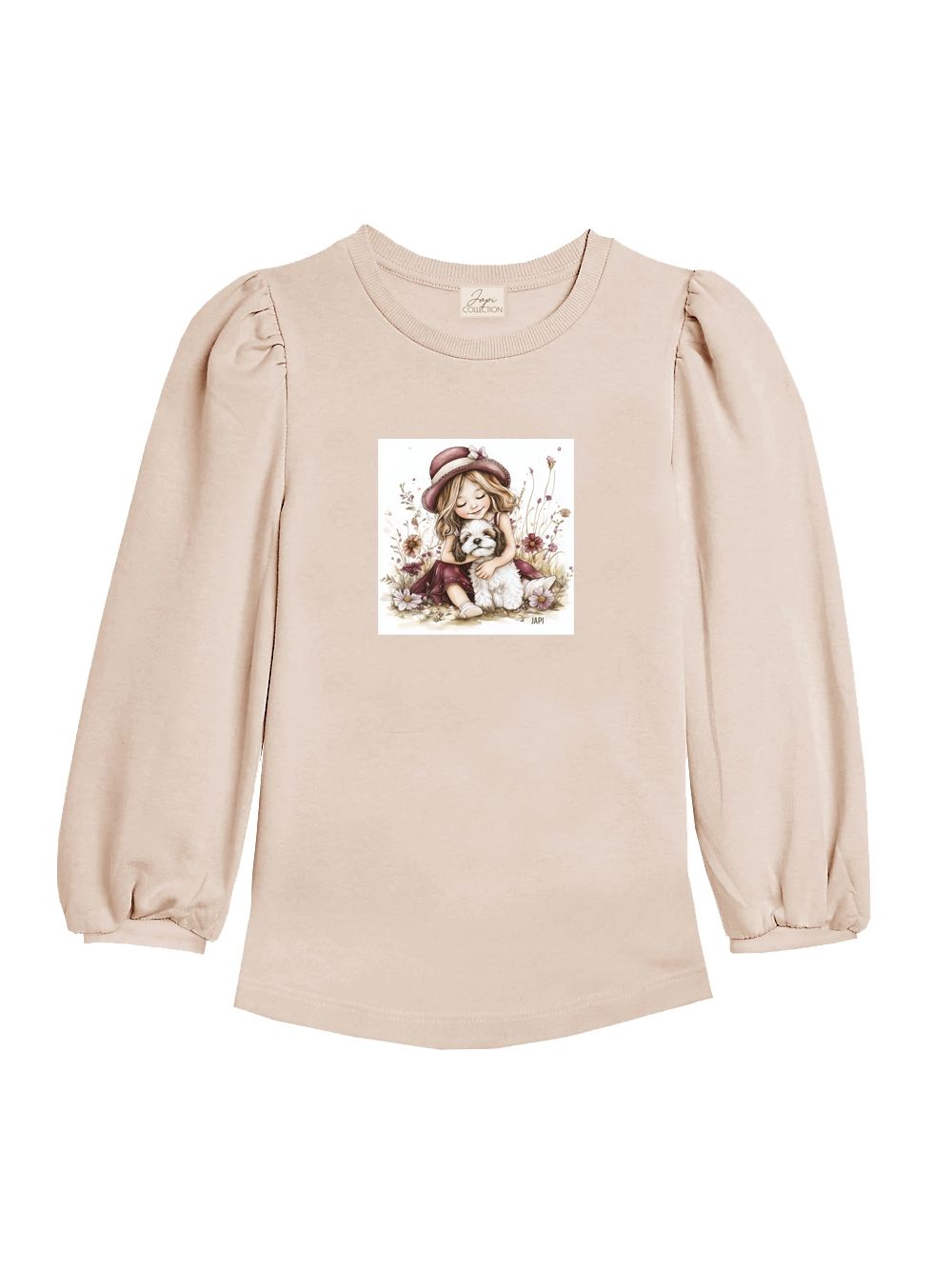 Djevojačka majica s dugim rukavima  SPRING LOVE