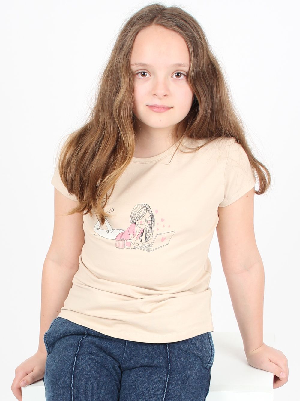 Djevojačka majica s kratkim rukavima RELAX