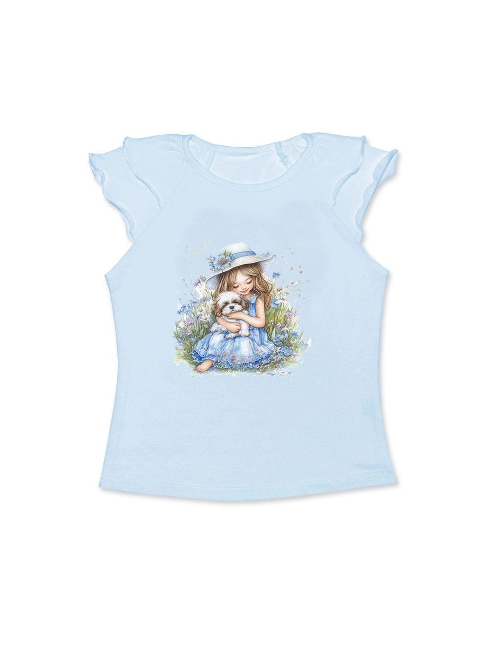 Djevojačka majica s kratkim rukavima SUMMER MOMENTS