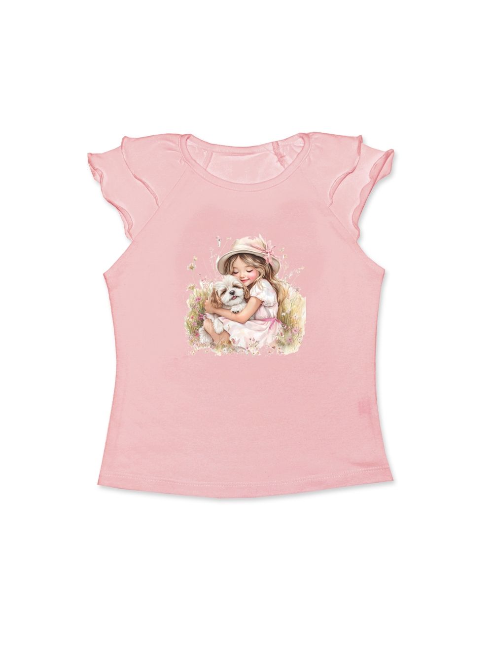 Djevojačka majica s kratkim rukavima SUMMER MOMENTS