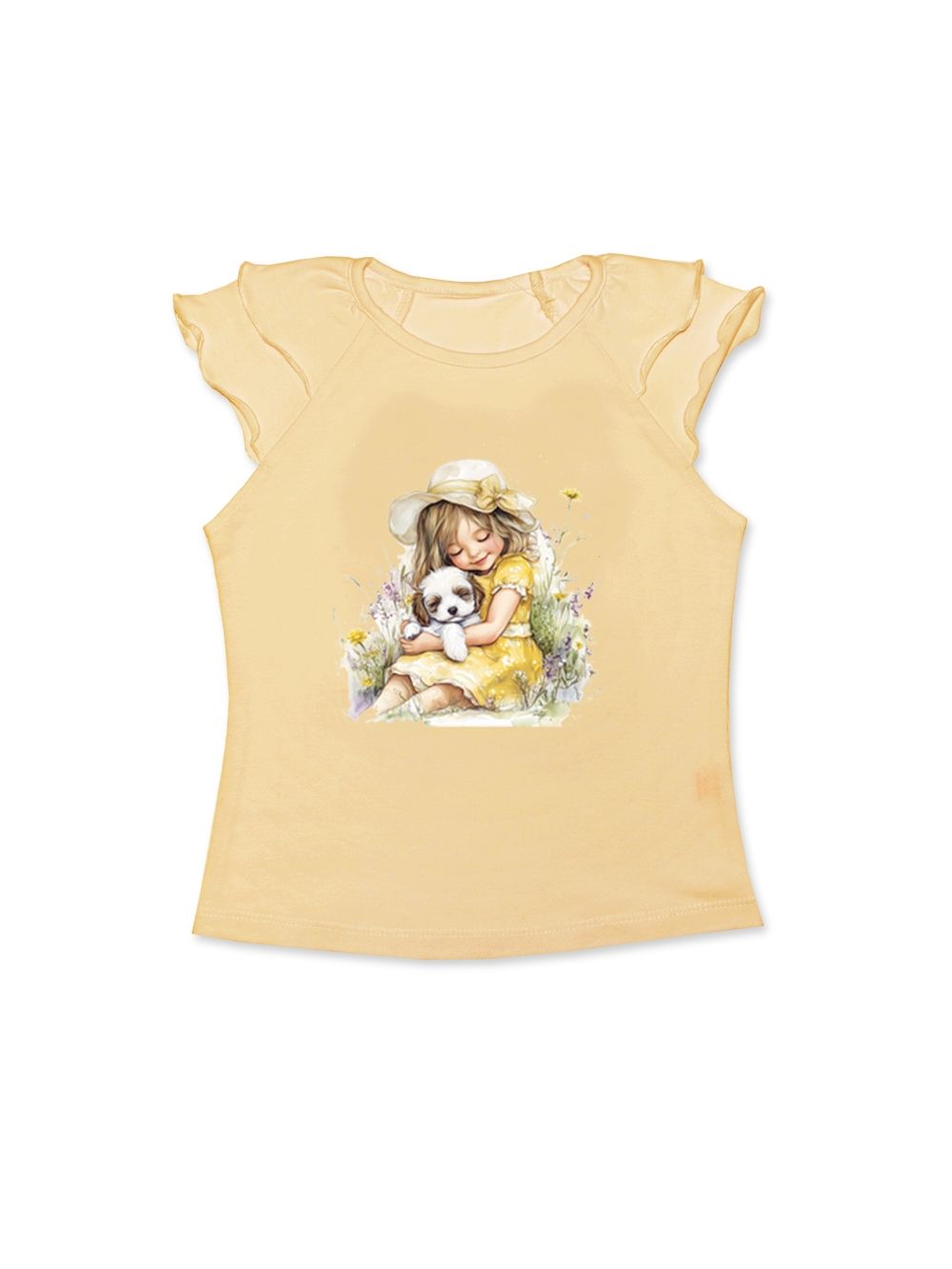 Djevojačka majica s kratkim rukavima SUMMER MOMENTS