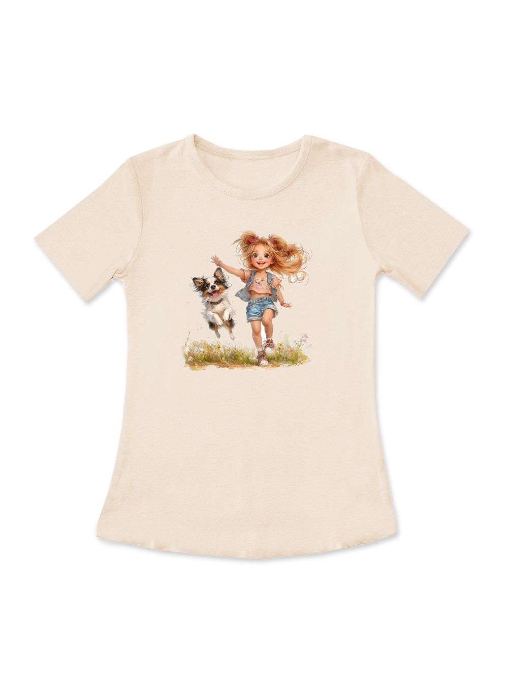 Djevojačka majica s kratkim rukavima SUMMER TIME