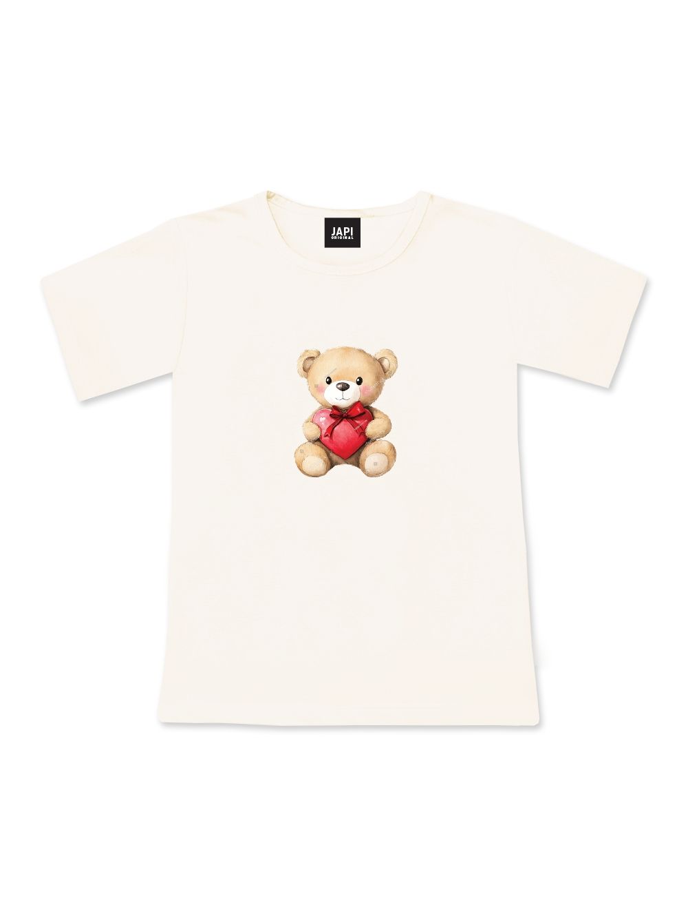 Djevojačka majica s kratkim rukavima TEDDY LOVE