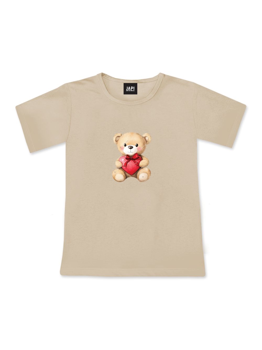 Djevojačka majica s kratkim rukavima TEDDY LOVE