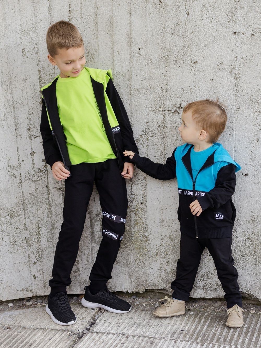 chlapčenská mikina na zips