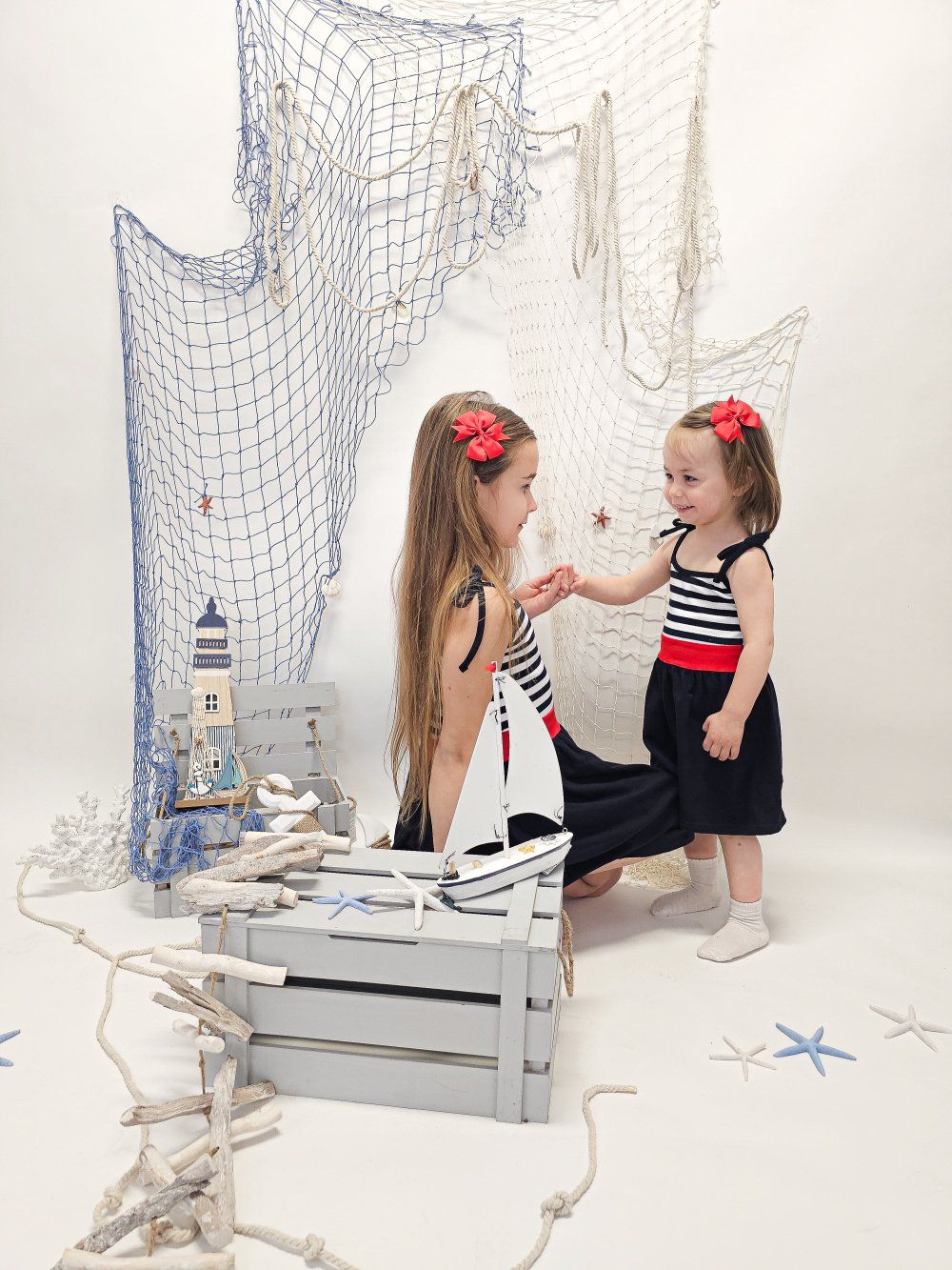 Haljina na naramenicama MARITIME