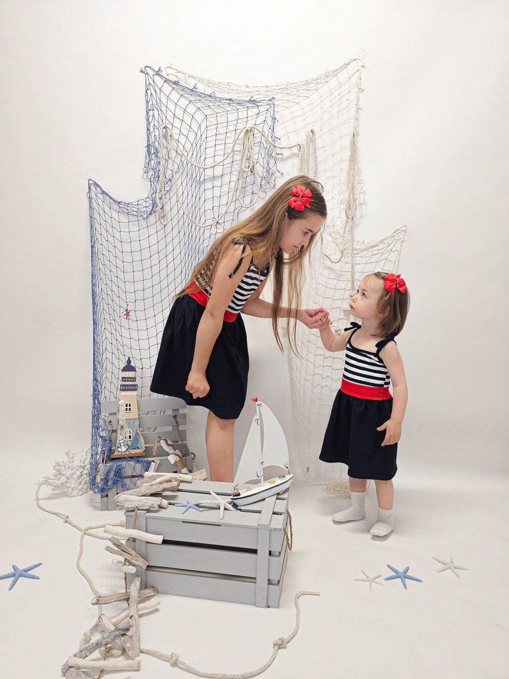 Haljina na naramenicama MARITIME