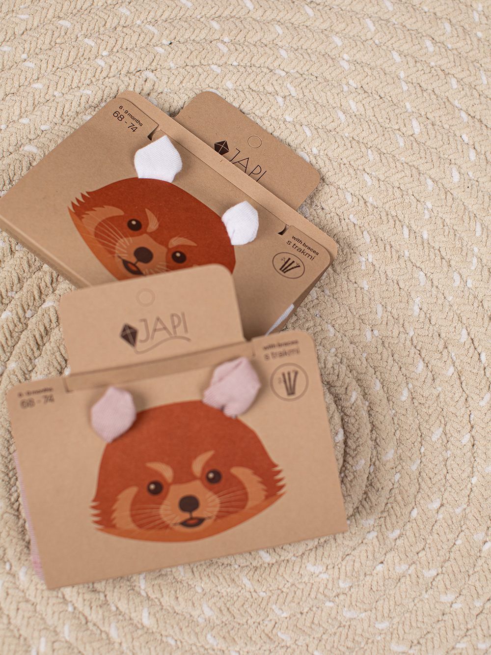 Hulahopke s tregerima dječje BAMBOO 1