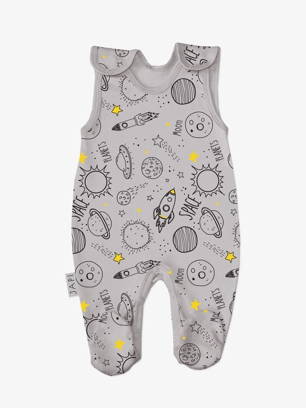 Detské dupačky s potlačou vesmír