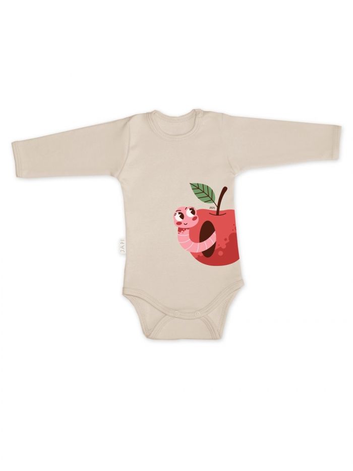 Bodi dugih rukava Worm