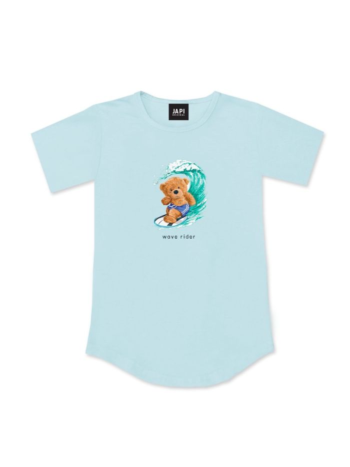 Dječja majica s kratkim rukavima TEDDY SURFER