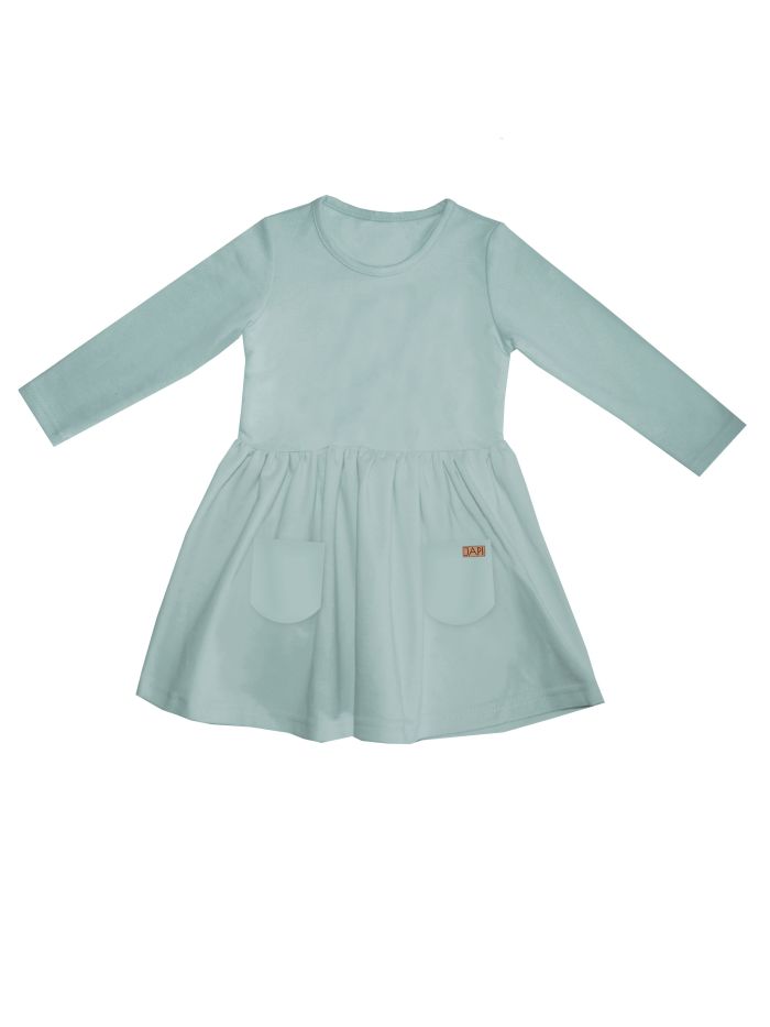 Djevojačka haljina dugih rukava 1F GIRLS COLORS