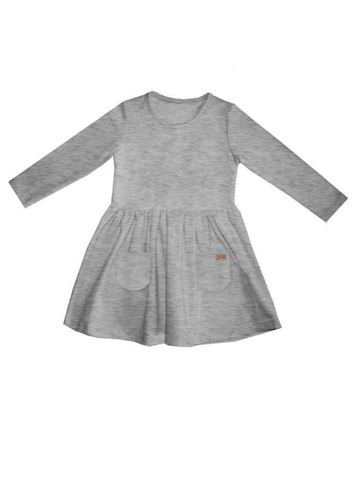 Djevojačka haljina dugih rukava 1F GIRLS COLORS
