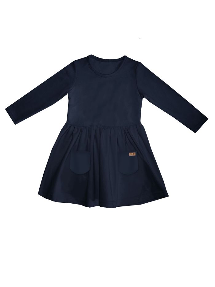Djevojačka haljina dugih rukava 1F GIRLS COLORS
