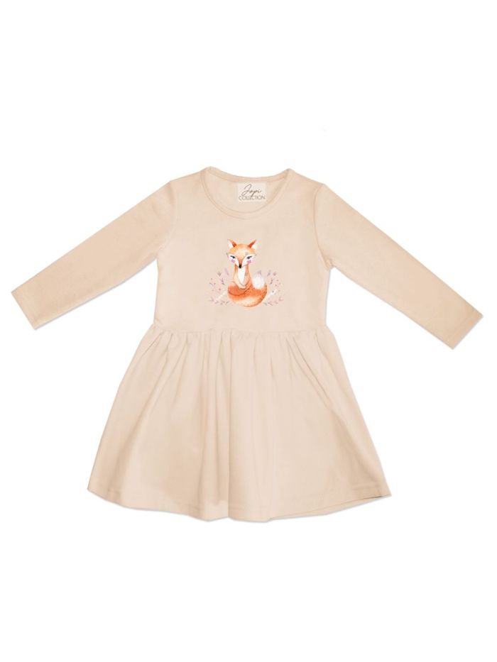 Djevojačka haljina dugih rukava FOX