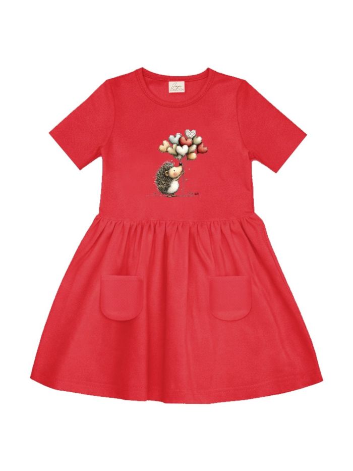 Djevojačka haljina s kratkim rukavima BALLOONS