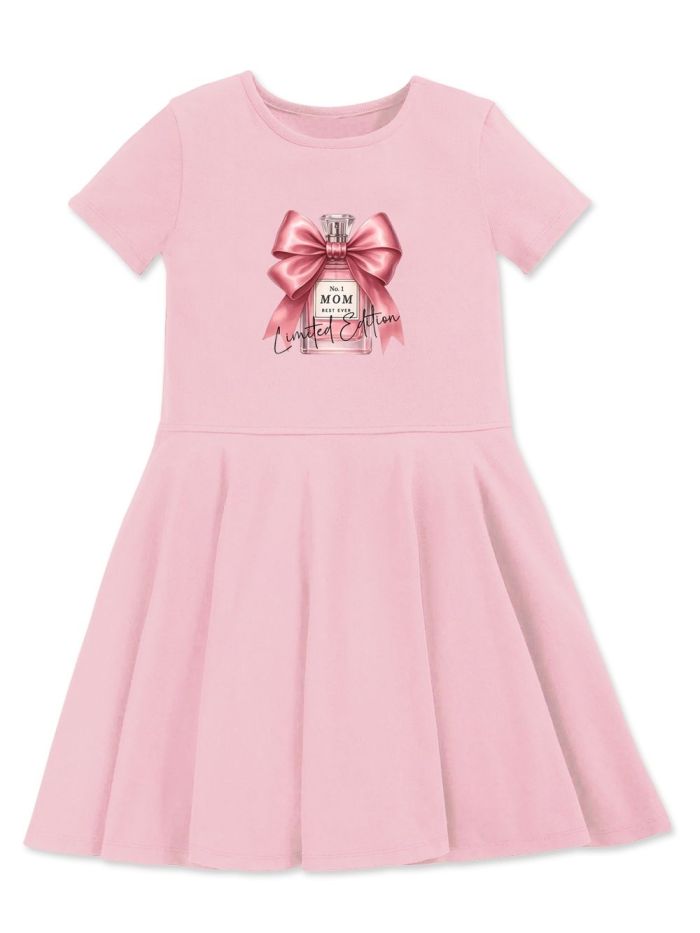 Djevojačka haljina s kratkim rukavima PARFUME