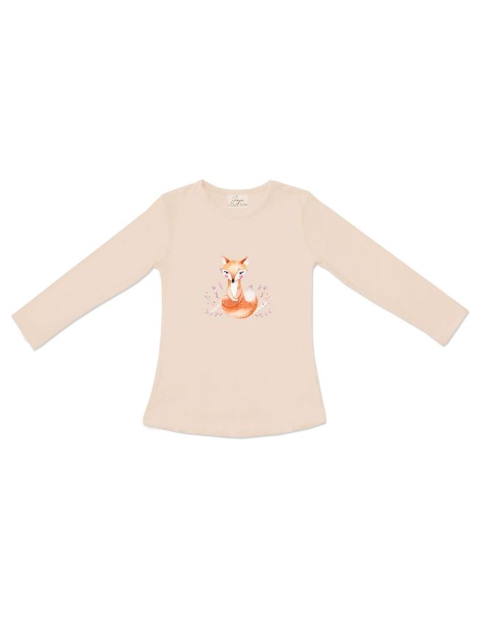 Djevojačka majica s dugim rukavima FOX