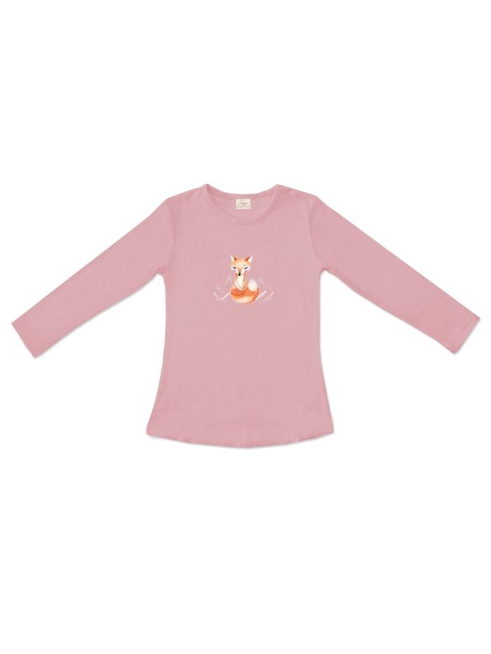 Djevojačka majica s dugim rukavima FOX