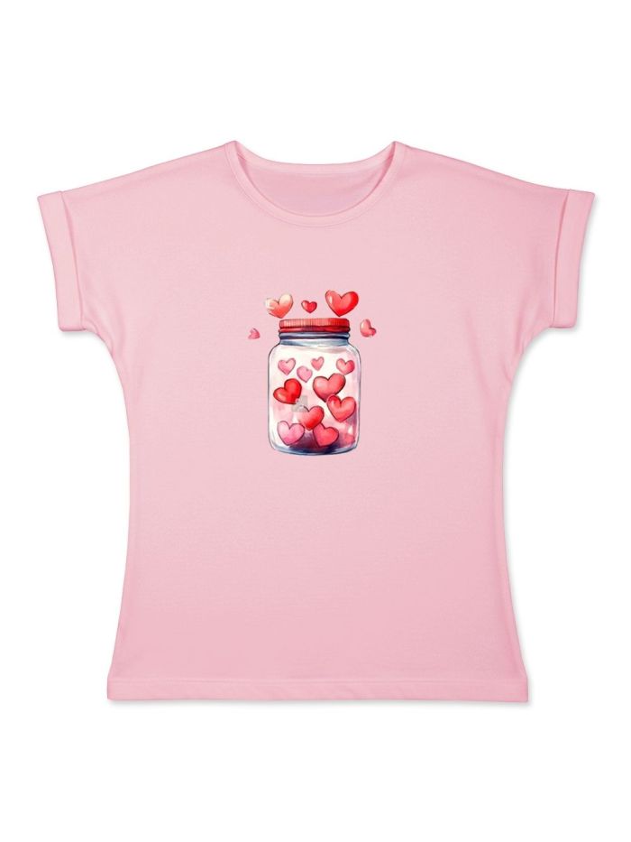 Djevojačka majica s kratkim rukavima COMPOTE OF HEARTS