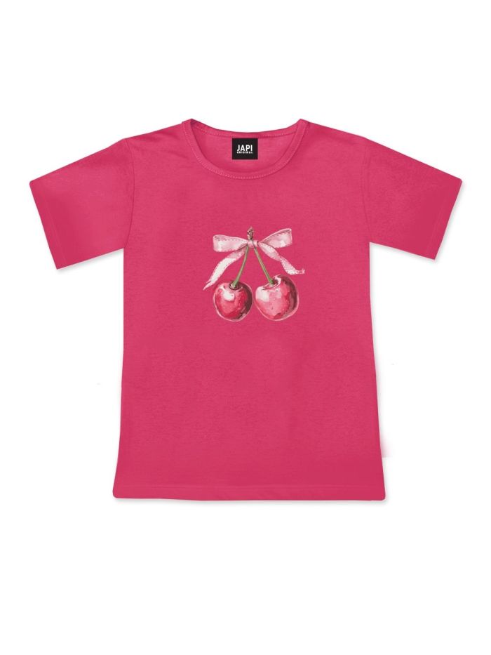 Djevojačka majica s kratkim rukavima SWEET CHERRY