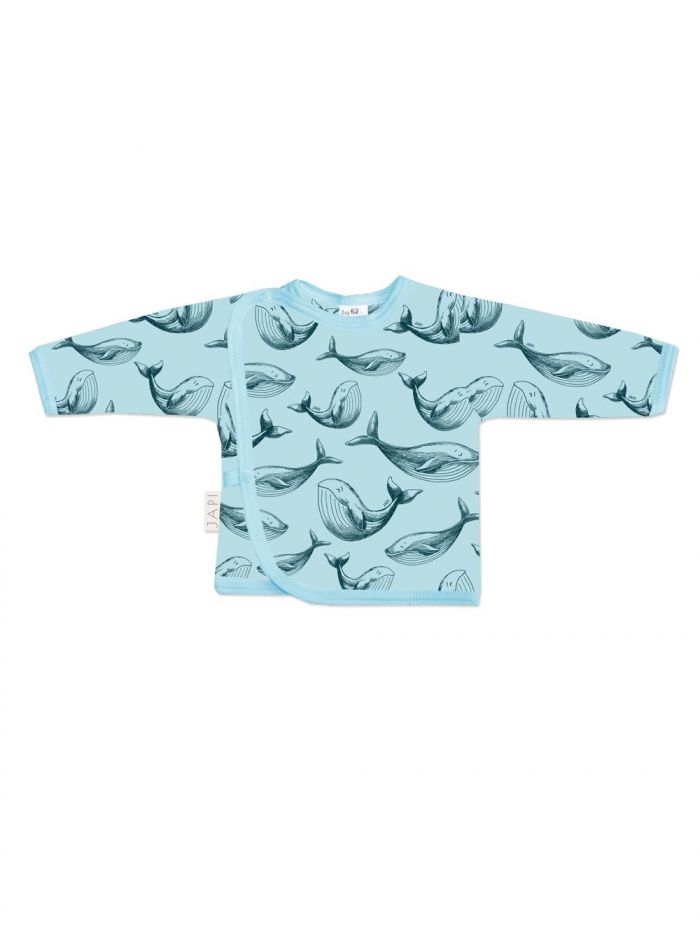 Košieľka s dlhým rukávom WHALES