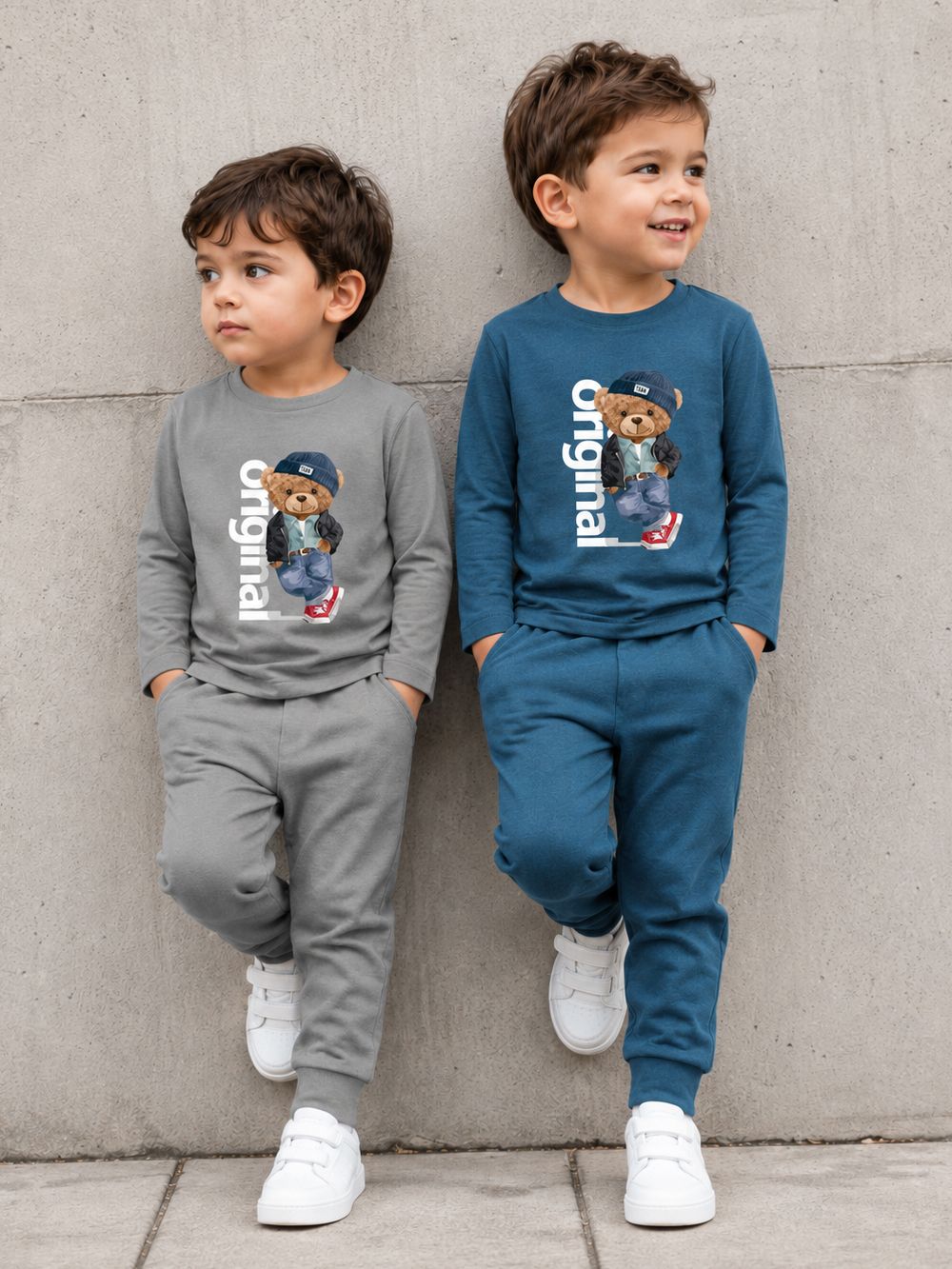 Majica dugih rukava za dječake ORIGINAL TEDDY