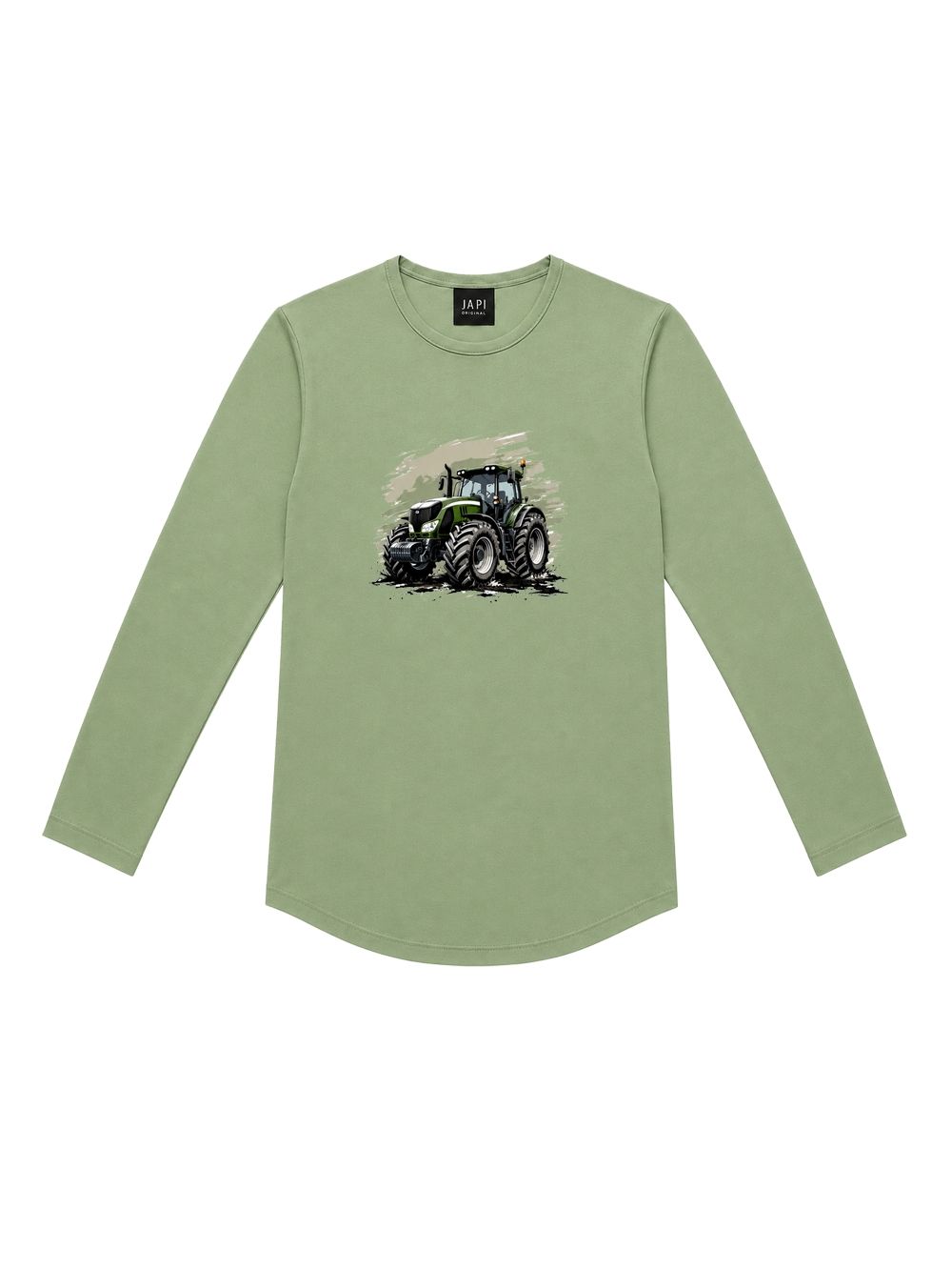 Majica dugih rukava za dječake TRACTOR TIME