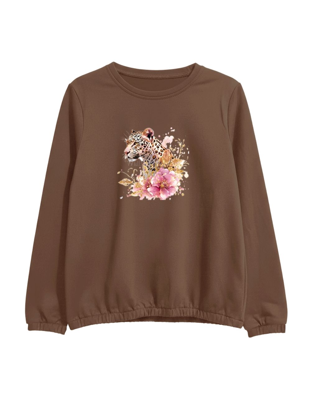 Majica za djevojčice LEOPARD BLOOM